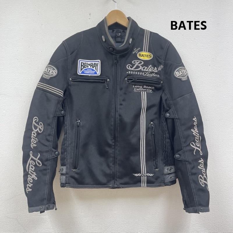 ベイツ BATES ジャケット、上着 ライダース ロゴ刺繍 モーター サイクル ウェア プロテクター ライダース ジャケット M 黒 / ブラック / black メンズ USED 古着 中古 50166660
