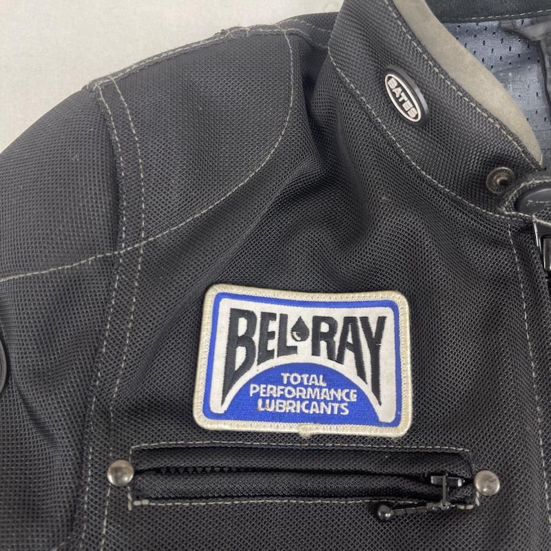 ベイツ BATES ジャケット、上着 ライダース ロゴ刺繍 モーター サイクル ウェア プロテクター ライダース ジャケット M 黒 / ブラック / black メンズ USED 古着 中古 50166660