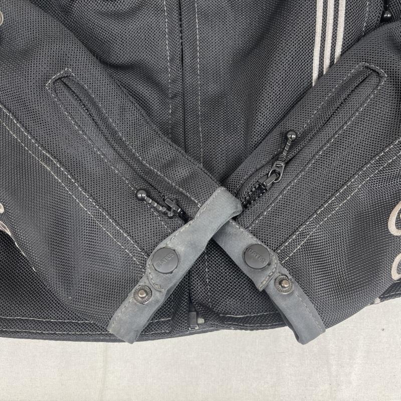 ベイツ BATES ジャケット、上着 ライダース ロゴ刺繍 モーター サイクル ウェア プロテクター ライダース ジャケット M 黒 / ブラック / black メンズ USED 古着 中古 50166660