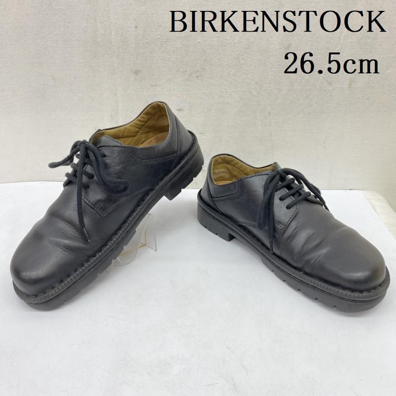 ビルケンシュトック BIRKENSTOCK 革靴 革靴 Footprints コンフォート レザー シューズ 26.5cm 黒 / ブラック / black メンズ USED 古着 中古 50166661