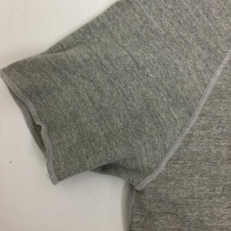 レミ レリーフ REMI RELIEF Tシャツ 半袖 レミレリーフ SP加工 天竺　ラグラン　Tシャツ S ロゴ、文字 灰 / グレー / gray メンズ USED 古着 中古 50166662