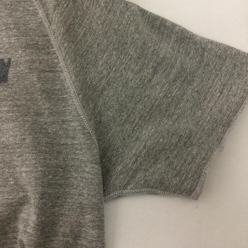 レミ レリーフ REMI RELIEF Tシャツ 半袖 レミレリーフ SP加工 天竺　ラグラン　Tシャツ S ロゴ、文字 灰 / グレー / gray メンズ USED 古着 中古 50166662