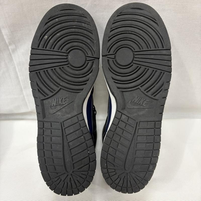 ナイキ NIKE スニーカー スニーカー × fragment design Dunk High Tokyo DJ0383-400 28.0cm 無地 黒 / ブラック / black X 紺 / ネイビー / navy メンズ USED 古着 中古 50166663