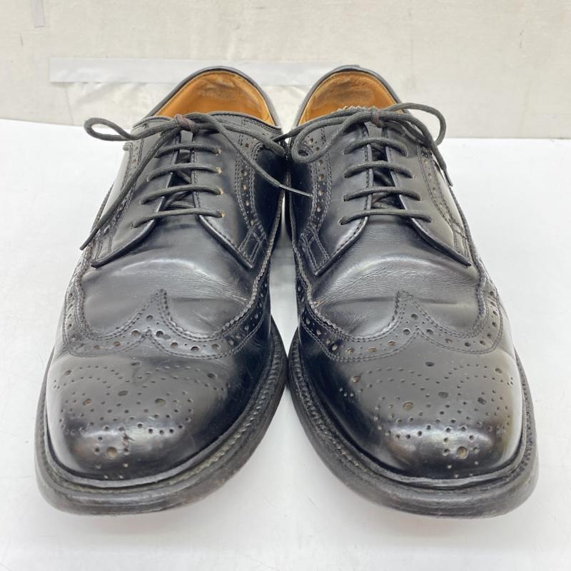 リーガル REGAL 革靴 革靴 ロング ウイングチップ レザー シューズ 革靴 2589 25.0cm 黒 / ブラック / black メンズ USED 古着 中古 50166664