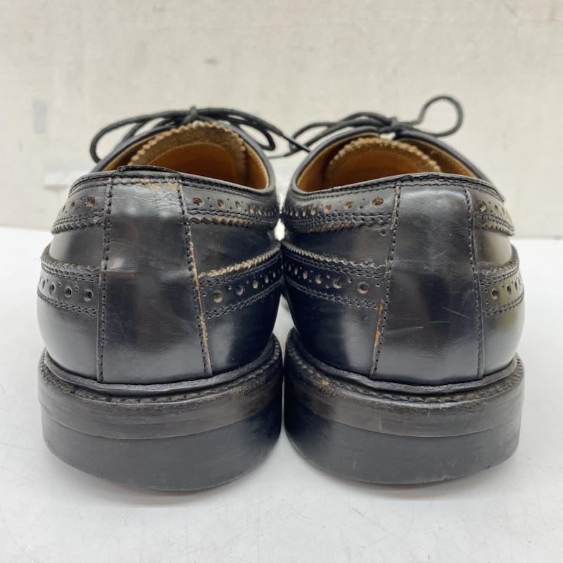 リーガル REGAL 革靴 革靴 ロング ウイングチップ レザー シューズ 革靴 2589 25.0cm 黒 / ブラック / black メンズ USED 古着 中古 50166664