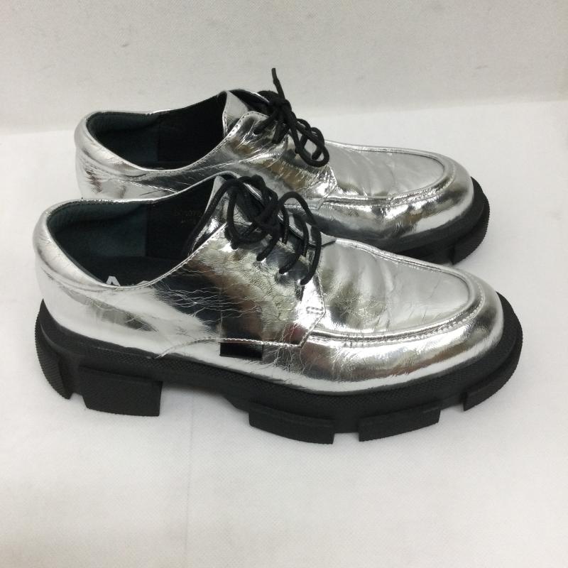 マナ MANA シューズ シューズ mana レースアップシューズ シルバー 厚底 24.0cm 銀 / シルバー / silver color レディース USED 古着 中古 50166665