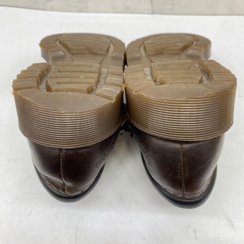 ドクターマーチン Dr.Martens ブーツ 一般 イングランド製 英国製 ストラップ レザー シューズ UK：7 茶 / ブラウン / brown メンズ USED 古着 中古 50166667