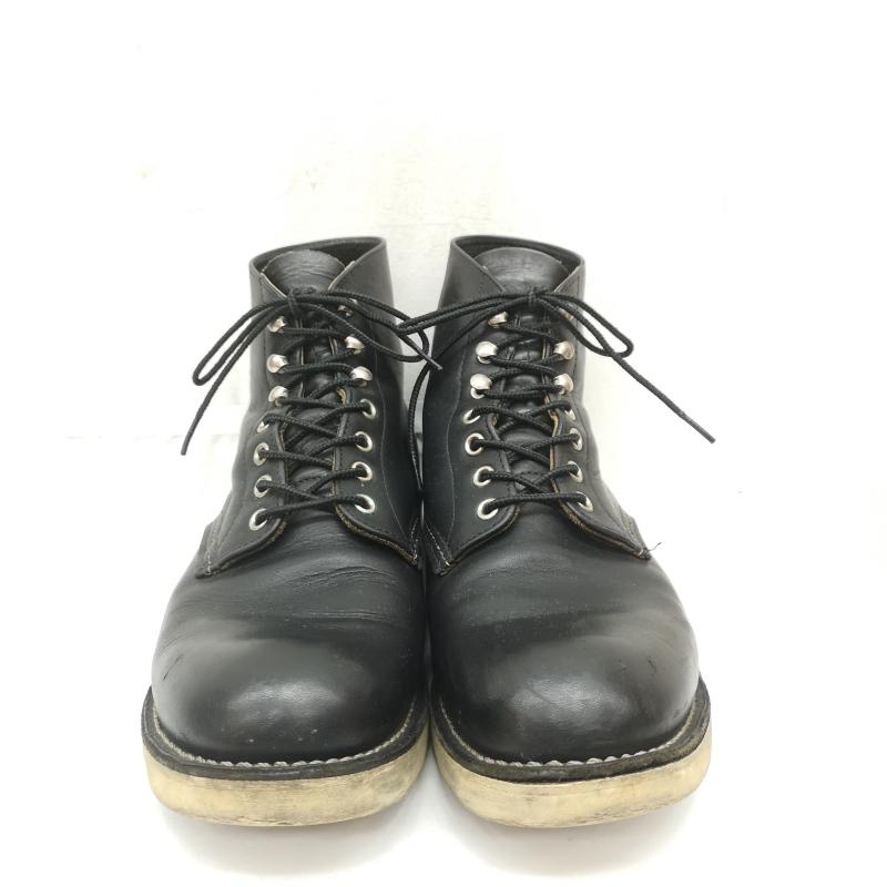 レッドウィング RED WING ブーツ 一般 12年製 9070 アイリッシュセッター ブラック オイルド レザー プレーントゥ ブーツ 28.0cm 黒 / ブラック / black メンズ USED 古着 中古 50166668