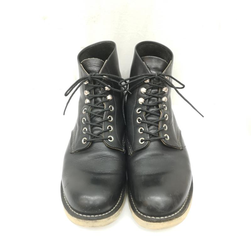 レッドウィング RED WING ブーツ 一般 12年製 9070 アイリッシュセッター ブラック オイルド レザー プレーントゥ ブーツ 28.0cm 黒 / ブラック / black メンズ USED 古着 中古 50166668
