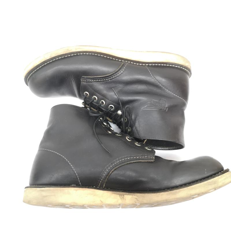 レッドウィング RED WING ブーツ 一般 12年製 9070 アイリッシュセッター ブラック オイルド レザー プレーントゥ ブーツ 28.0cm 黒 / ブラック / black メンズ USED 古着 中古 50166668