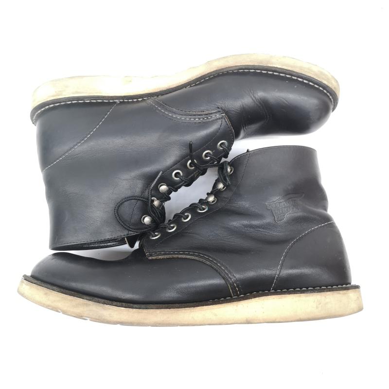 レッドウィング RED WING ブーツ 一般 12年製 9070 アイリッシュセッター ブラック オイルド レザー プレーントゥ ブーツ 28.0cm 黒 / ブラック / black メンズ USED 古着 中古 50166668