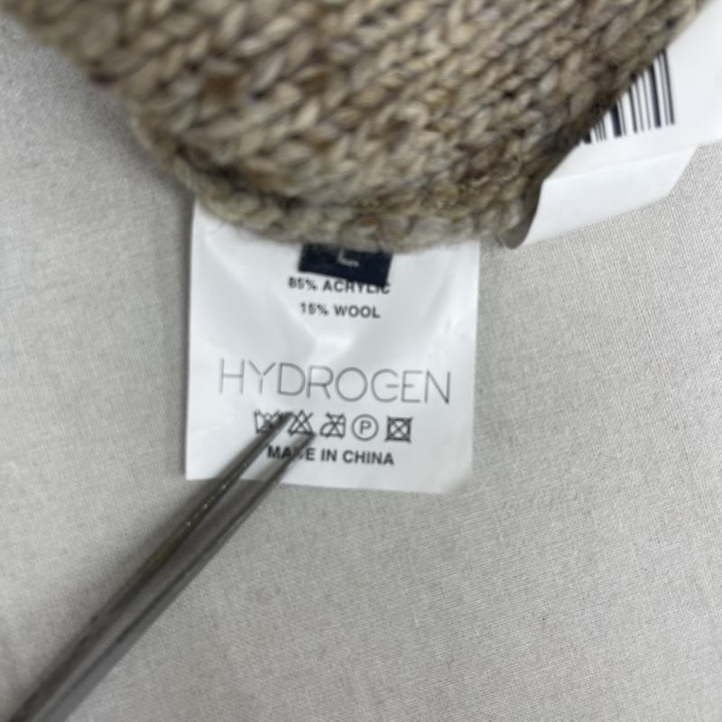 ハイドロゲン HYDROGEN ニット、セーター 長袖 ドクロ スカル ボタン ショールカラー カウチン ニット カーディガン L マルチカラー / マルチカラー / multicolor メンズ USED 古着 中古 50166670