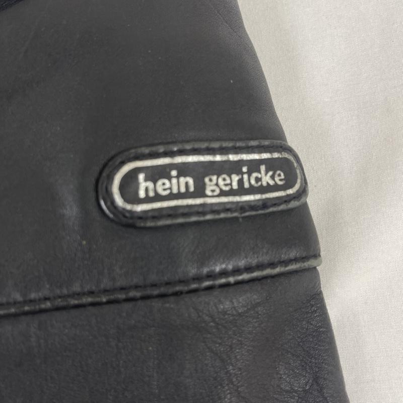 古着 USED ジャケット、上着 レザージャケット Hein Gericke 80s 90s パデッドライダース ジャケット ダブルジップ レザー ジャケット 40 黒 / ブラック / black メンズ USED 古着 中古 50166673