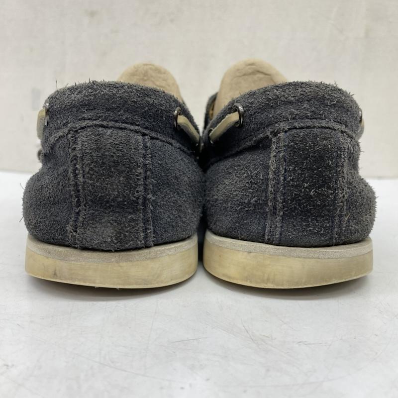 コーチ COACH 革靴 革靴 スエード デッキ シューズ 27.0cm 紺 / ネイビー / navy メンズ USED 古着 中古 50166674