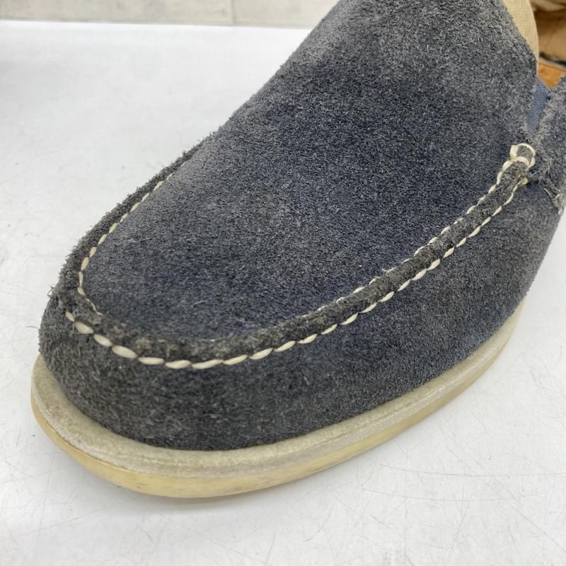 コーチ COACH 革靴 革靴 スエード デッキ シューズ 27.0cm 紺 / ネイビー / navy メンズ USED 古着 中古 50166674