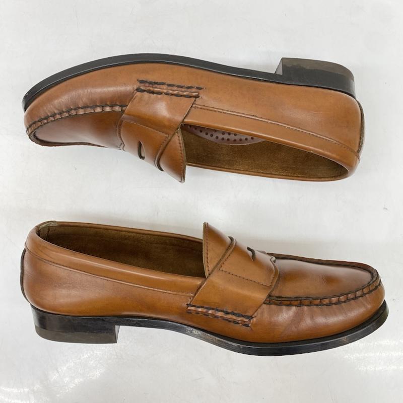 リーガル REGAL ローファー ローファー コイン ローファー レザー シューズ 25.0cm 茶 / ブラウン / brown メンズ USED 古着 中古 50166676