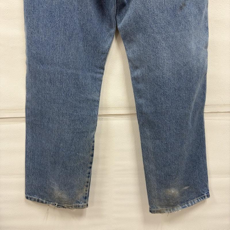 ディッキーズ Dickies パンツ デニム、ジーンズ ダブルニー デニム ワーク ペインターパンツ クラッシュ ダメージ BORO ボロ フェード バギーメキシコ製 W36 L32 36インチ ダメージ加工 インディゴ / インディゴ / Indigo メンズ USED 古着 中古 50166677