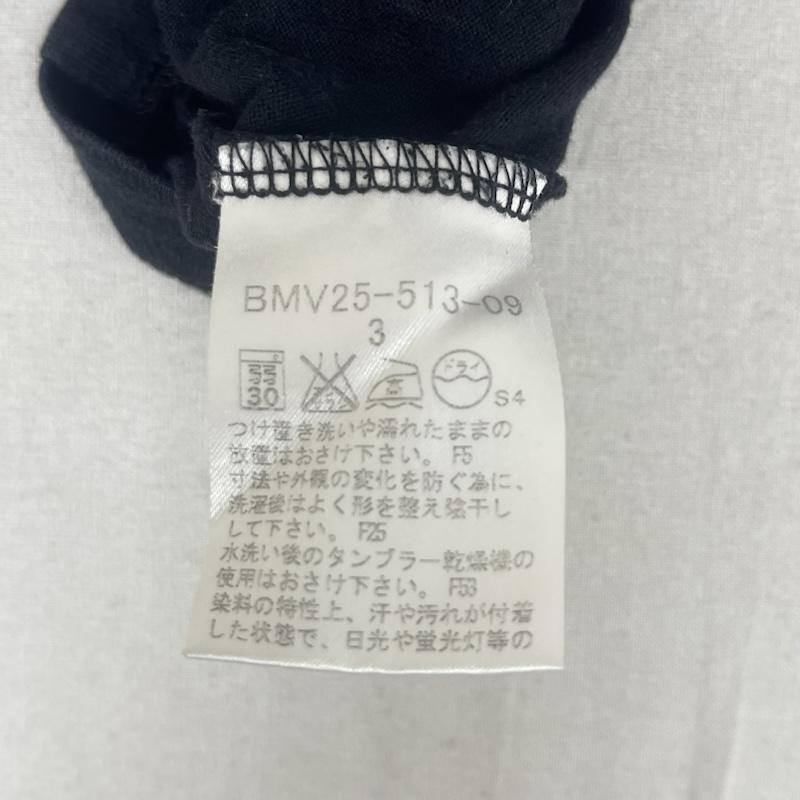 バーバリーブラックレーベル BURBERRY BLACK LABEL Tシャツ 長袖 Equestrian Knight ロゴ プリント Tシャツ ロンT bmv25-513-09 3 黒 / ブラック / black メンズ USED 古着 中古 50166678