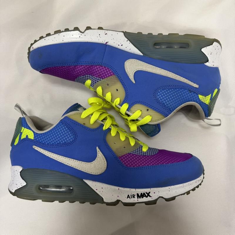 ナイキ NIKE スニーカー スニーカー × UNDEFEATED Air Max 90 cq2289-400 28.0cm 無地 青 / ブルー / blue X 紫 / パープル / purple メンズ USED 古着 中古 50166679