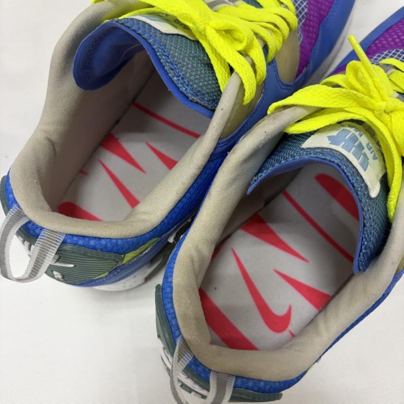 ナイキ NIKE スニーカー スニーカー × UNDEFEATED Air Max 90 cq2289-400 28.0cm 無地 青 / ブルー / blue X 紫 / パープル / purple メンズ USED 古着 中古 50166679