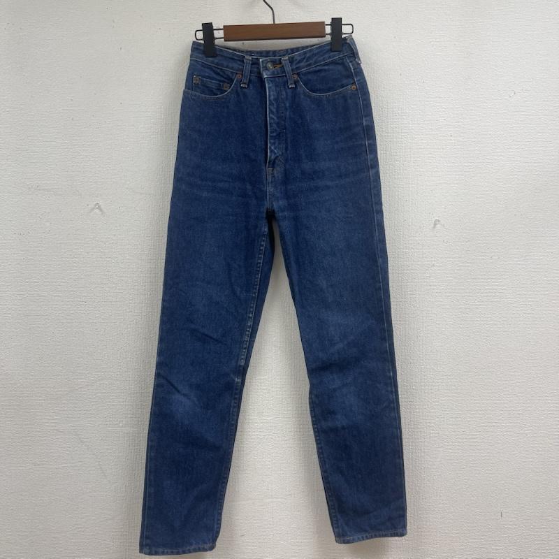 リーバイス Levi s パンツ デニム、ジーンズ 日本製 505 ジップフライ ストレート デニム パンツ W505-0217 29インチ インディゴ / インディゴ / Indigo レディース USED 古着 中古 50166680