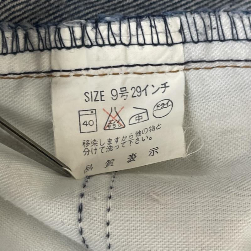 リーバイス Levi s パンツ デニム、ジーンズ 日本製 505 ジップフライ ストレート デニム パンツ W505-0217 29インチ インディゴ / インディゴ / Indigo レディース USED 古着 中古 50166680