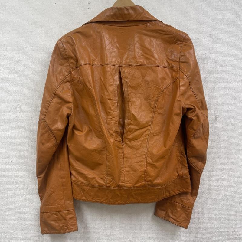 古着 USED ジャケット、上着 レザージャケット El Gaucho Leather Works ヴィンテージ クラフト ジップアップ レザー ジャケット 茶 / ブラウン / brown メンズ USED 古着 中古 50166681