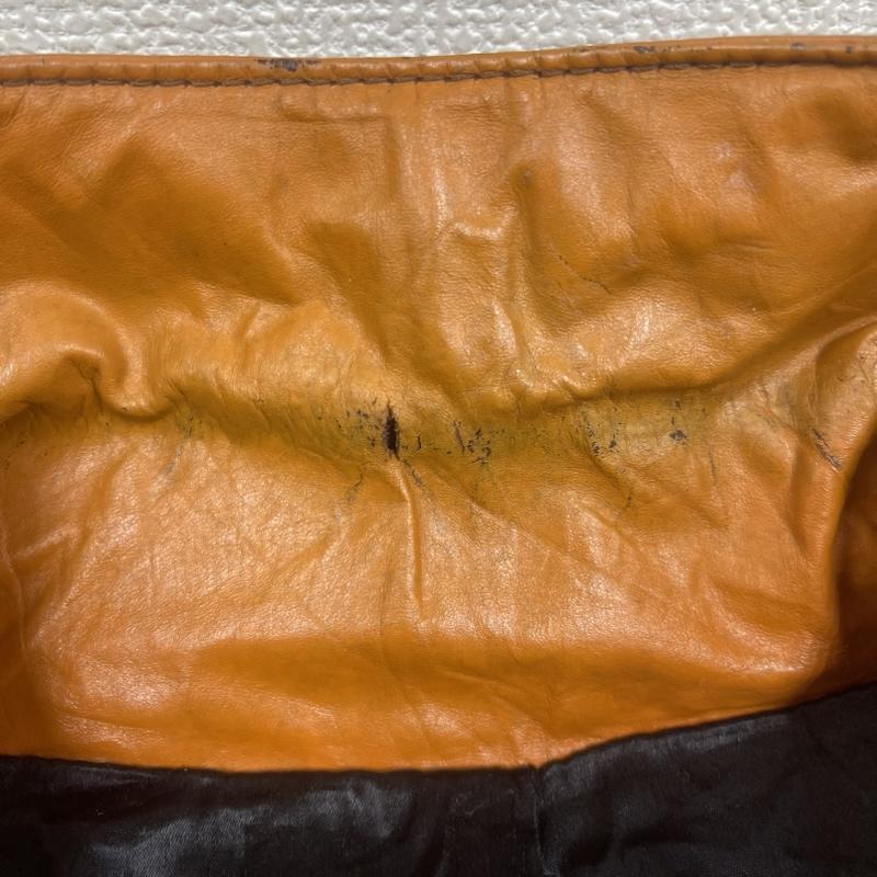 古着 USED ジャケット、上着 レザージャケット El Gaucho Leather Works ヴィンテージ クラフト ジップアップ レザー ジャケット 茶 / ブラウン / brown メンズ USED 古着 中古 50166681