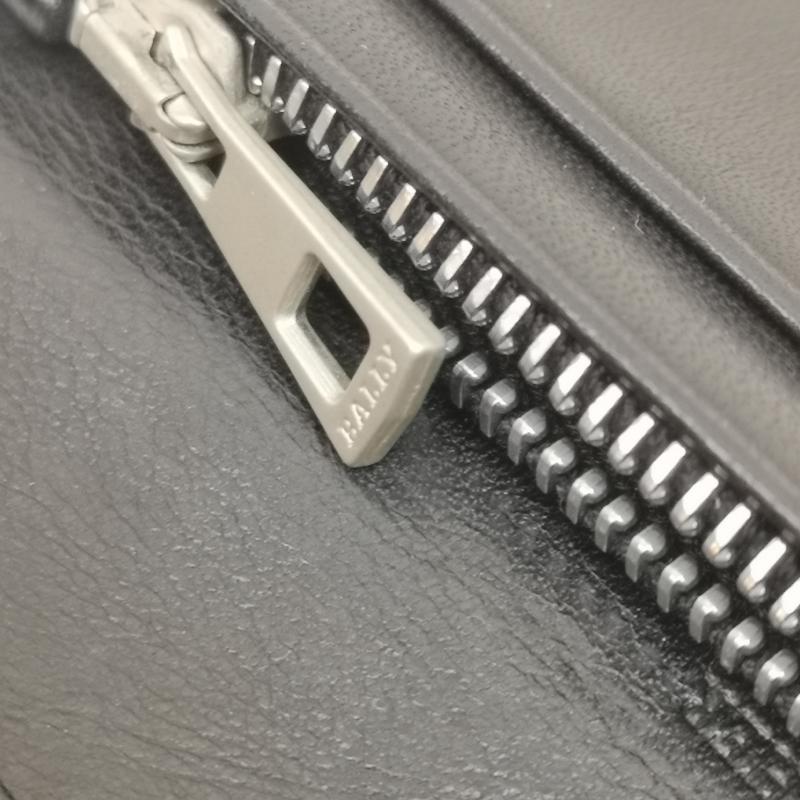 バリー BALLY 財布 長財布 レザー ロングウォレット 長財布 - 黒 / ブラック / black メンズ USED 古着 中古 50166684