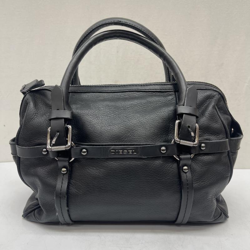 ディーゼル DIESEL ハンドバッグ ハンドバッグ 本革 レザー 2way ハンドバッグ ショルダーバッグ y2k - 黒 / ブラック / black レディース USED 古着 中古 50166685