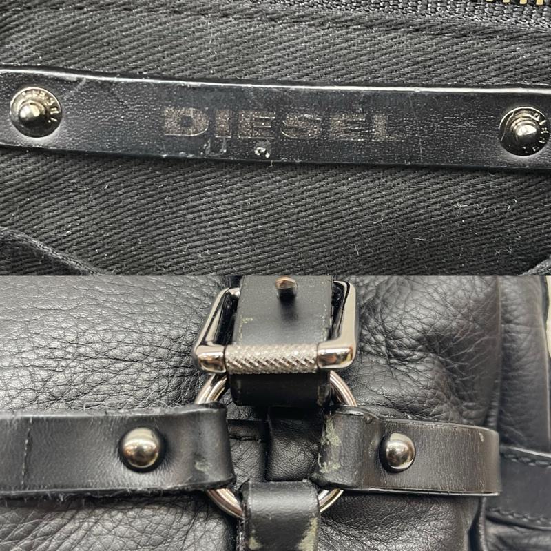 ディーゼル DIESEL ハンドバッグ ハンドバッグ 本革 レザー 2way ハンドバッグ ショルダーバッグ y2k - 黒 / ブラック / black レディース USED 古着 中古 50166685