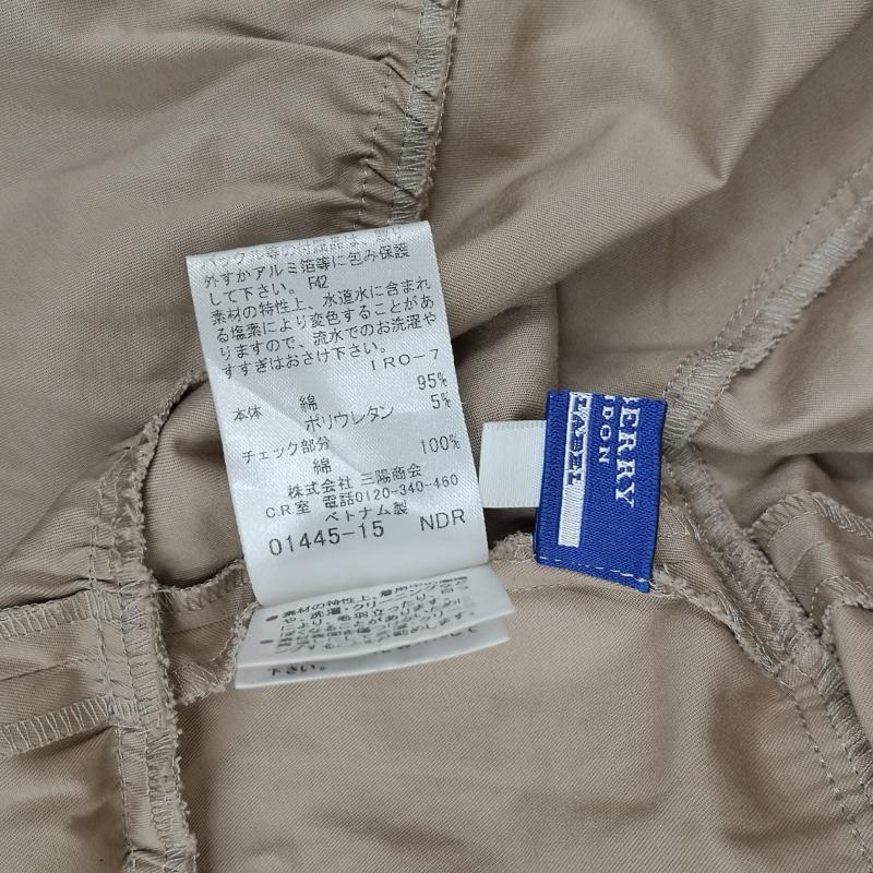 バーバリー・ブルーレーベル BURBERRY BLUE LABEL スカート ミニスカート ノバチェック フリル ゴムシャーリング フェミニン ティアード ミニ スカート FX514-237-79 36 ベージュ / ベージュ / beige レディース USED 古着 中古 50166690