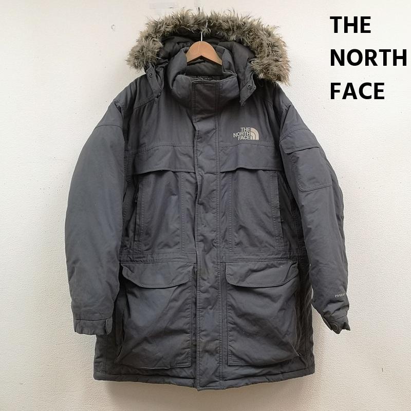 ザノースフェイス THE NORTH FACE ジャケット、上着 ダウンジャケット 00s ミドル丈 フェイクファー 2WAY マクマードパーカ ハイベント ダウン ジャケット L 灰 / グレー / gray メンズ USED 古着 中古 50166699