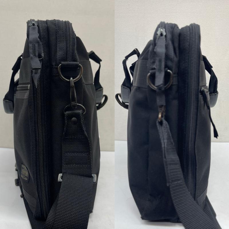 ポーター PORTER ブリーフケース、書類かばん ブリーフケース、書類かばん テンション 2WAY ブリーフケース - 黒 / ブラック / black メンズ USED 古着 中古 50166703