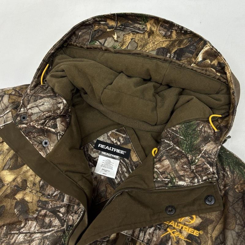 古着 USED ジャケット、上着 ジャンパー、ブルゾン REAL TREE リアルツリーカモ 迷彩 中綿 フード ジャケット M カモフラージュ柄・迷彩 メンズ USED 古着 中古 50166708