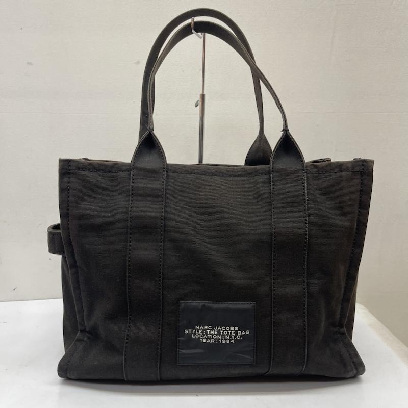 マークジェイコブス MARCJACOBS トートバッグ トートバッグ THE TOTE BAG キャンバス トート バッグ - 黒 / ブラック / black レディース USED 古着 中古 50166713