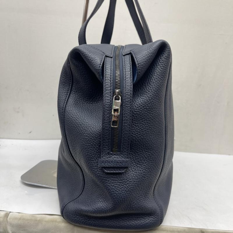フルラ FURLA ハンドバッグ ハンドバッグ レザー ハンド バッグ トートバッグ - 紺 / ネイビー / navy メンズ USED 古着 中古 50166714