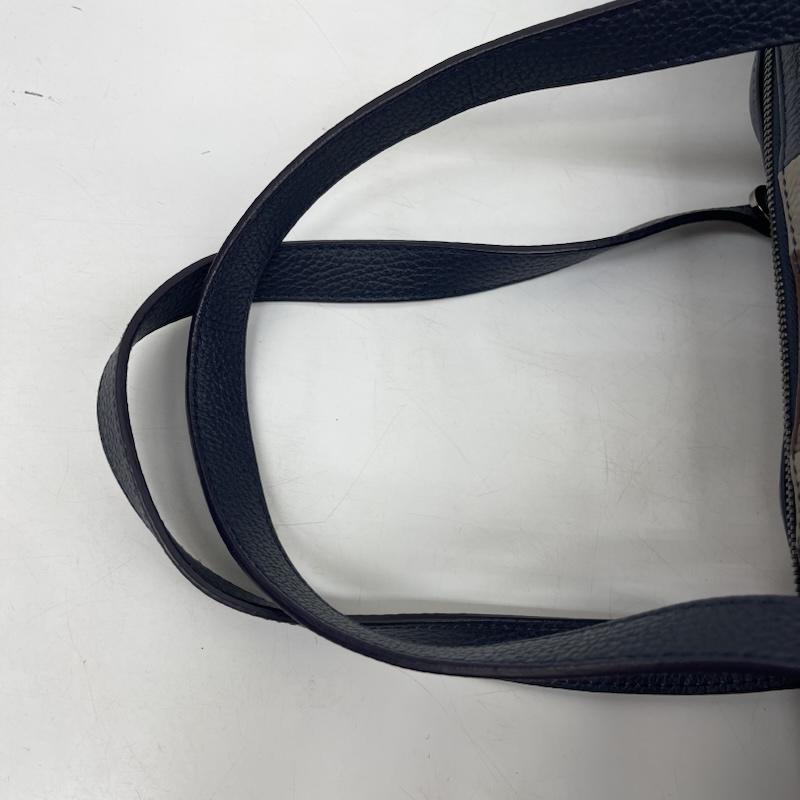 フルラ FURLA ハンドバッグ ハンドバッグ レザー ハンド バッグ トートバッグ - 紺 / ネイビー / navy メンズ USED 古着 中古 50166714