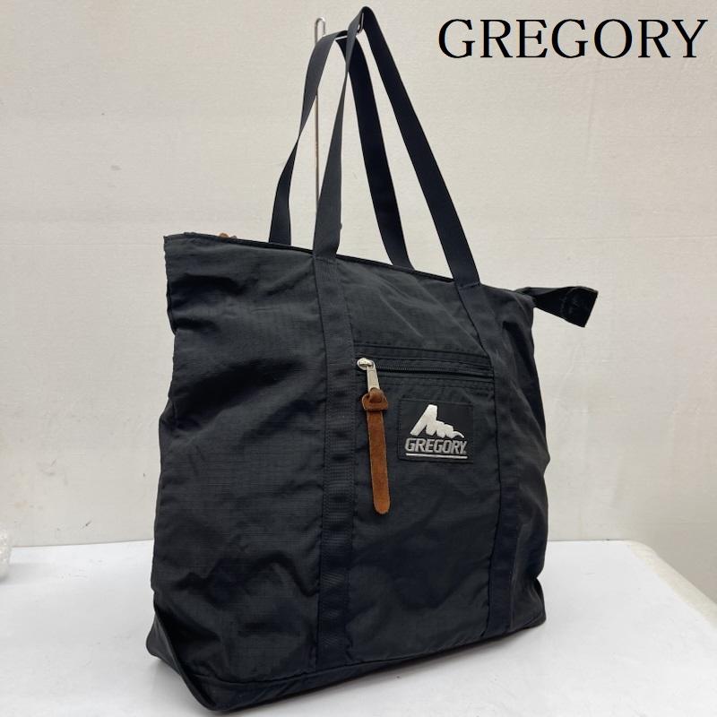 グレゴリー GREGORY トートバッグ トートバッグ 90s ヴィンテージ 旧タグ USA製 トートバッグ - 黒 / ブラック / black メンズ USED 古着 中古 50166715
