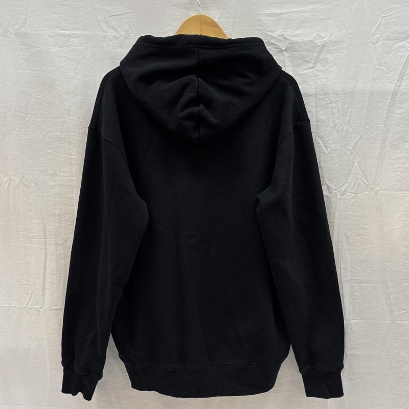 古着 USED パーカー 長袖 JANPARI ジャンパリ ラインストーン ロゴ プルオーバー フーディ スウェット パーカー XXL 黒 / ブラック / black メンズ USED 古着 中古 50166718