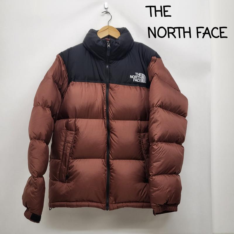 ザノースフェイス THE NORTH FACE コート ダウンコート ヌプシ ダウン ND92335 山 アウトドア M 茶 / ブラウン / brown X 黒 / ブラック / black メンズ USED 古着 中古 50166727