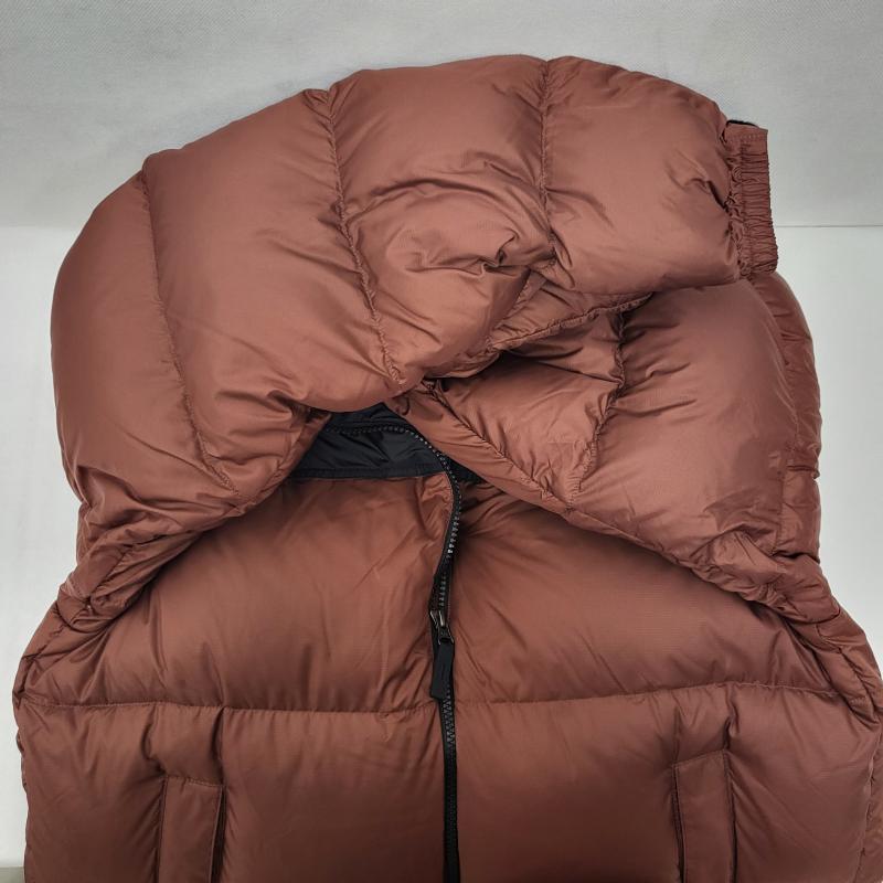 ザノースフェイス THE NORTH FACE コート ダウンコート ヌプシ ダウン ND92335 山 アウトドア M 茶 / ブラウン / brown X 黒 / ブラック / black メンズ USED 古着 中古 50166727
