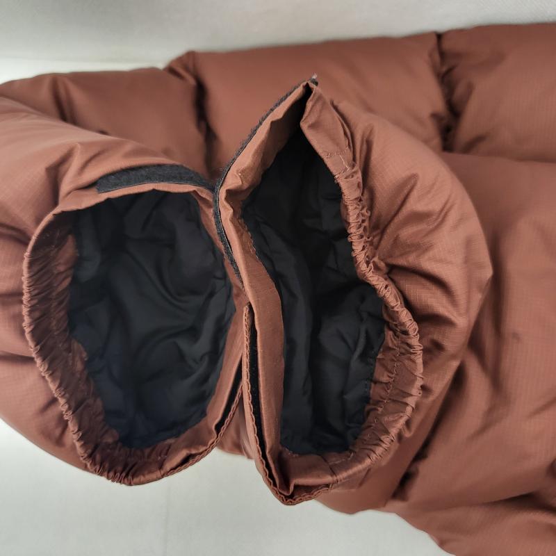 ザノースフェイス THE NORTH FACE コート ダウンコート ヌプシ ダウン ND92335 山 アウトドア M 茶 / ブラウン / brown X 黒 / ブラック / black メンズ USED 古着 中古 50166727