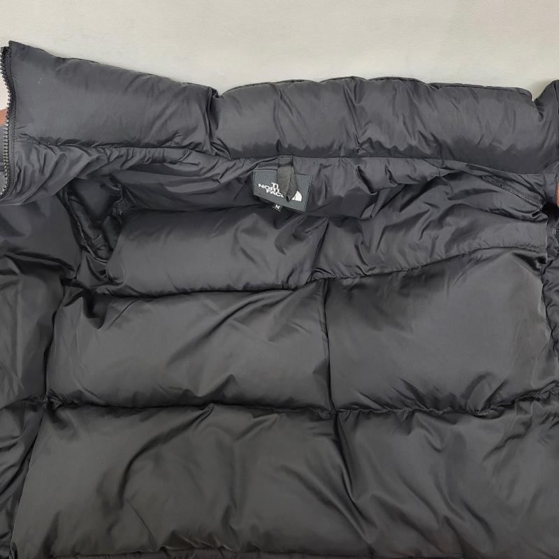 ザノースフェイス THE NORTH FACE コート ダウンコート ヌプシ ダウン ND92335 山 アウトドア M 茶 / ブラウン / brown X 黒 / ブラック / black メンズ USED 古着 中古 50166727