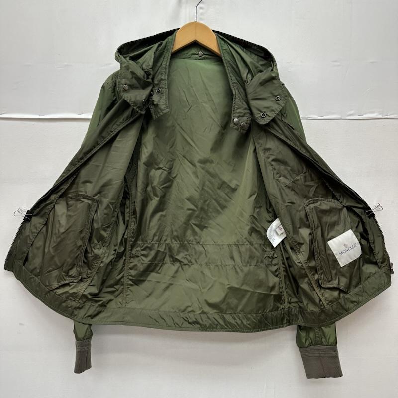 モンクレール MONCLER ジャケット、上着 ジャンパー、ブルゾン NATHAN GIUBBOTTO ナイロン ジャケット 3 カーキオリーブ / カーキオリーブ / メンズ USED 古着 中古 50166729