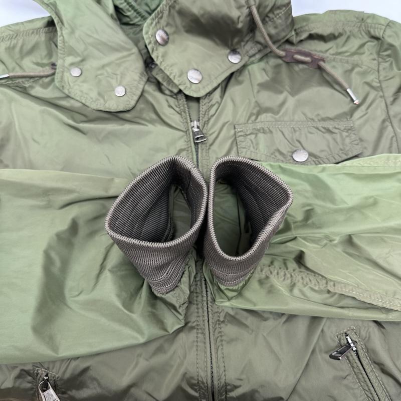 モンクレール MONCLER ジャケット、上着 ジャンパー、ブルゾン NATHAN GIUBBOTTO ナイロン ジャケット 3 カーキオリーブ / カーキオリーブ / メンズ USED 古着 中古 50166729