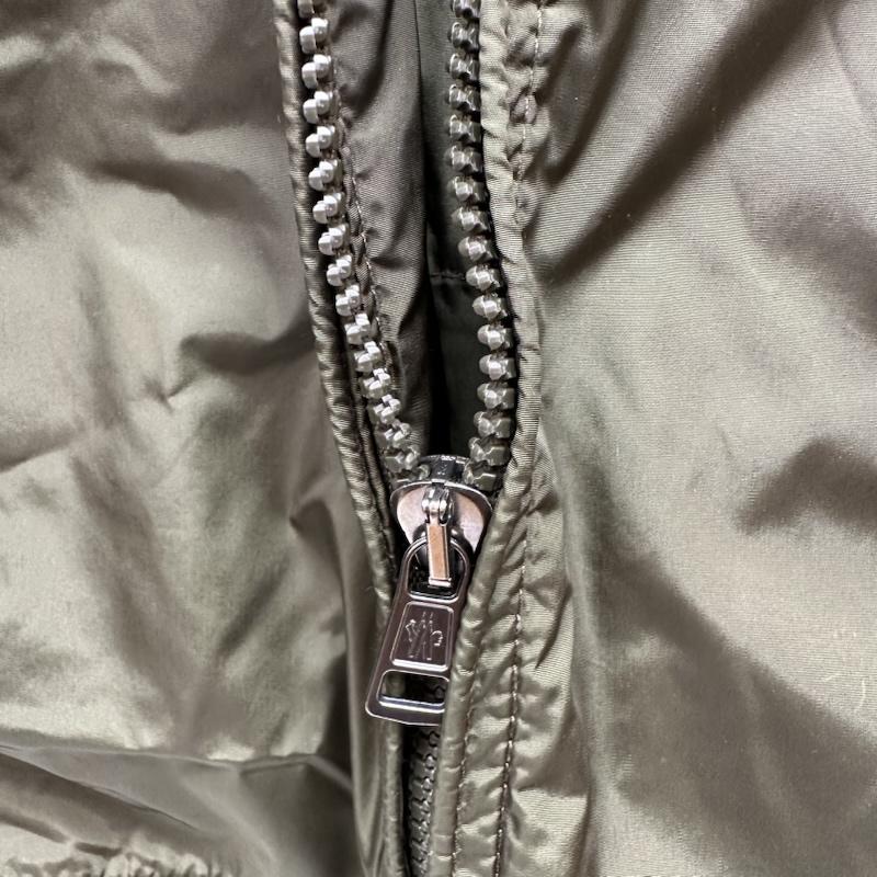 モンクレール MONCLER ジャケット、上着 ジャンパー、ブルゾン NATHAN GIUBBOTTO ナイロン ジャケット 3 カーキオリーブ / カーキオリーブ / メンズ USED 古着 中古 50166729