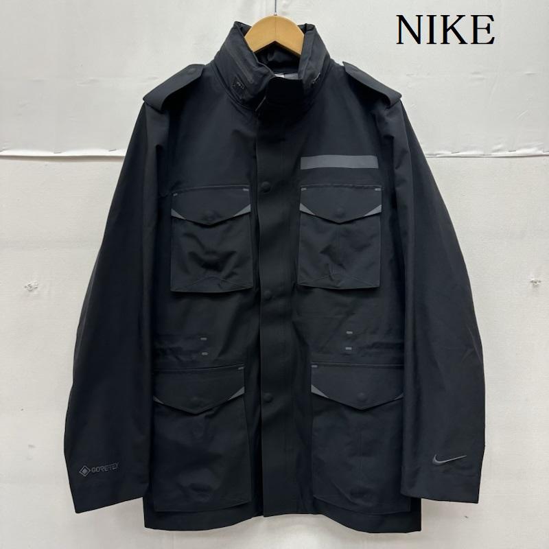 ナイキ NIKE ジャケット、上着 ジャンパー、ブルゾン GORE-TEX M65 Waterproof ナイロン ジャケット CQ7653-010 XS 黒 / ブラック / black メンズ USED 古着 中古 50166730