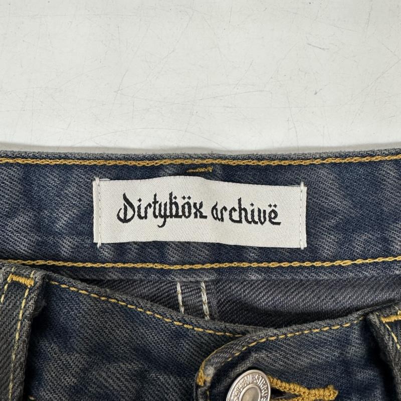 古着 USED パンツ デニム、ジーンズ Dirtybox archive levi s 501 再構築 リメイク ダメージ デニム パンツ 32インチ インディゴ / インディゴ / Indigo メンズ USED 古着 中古 50166732
