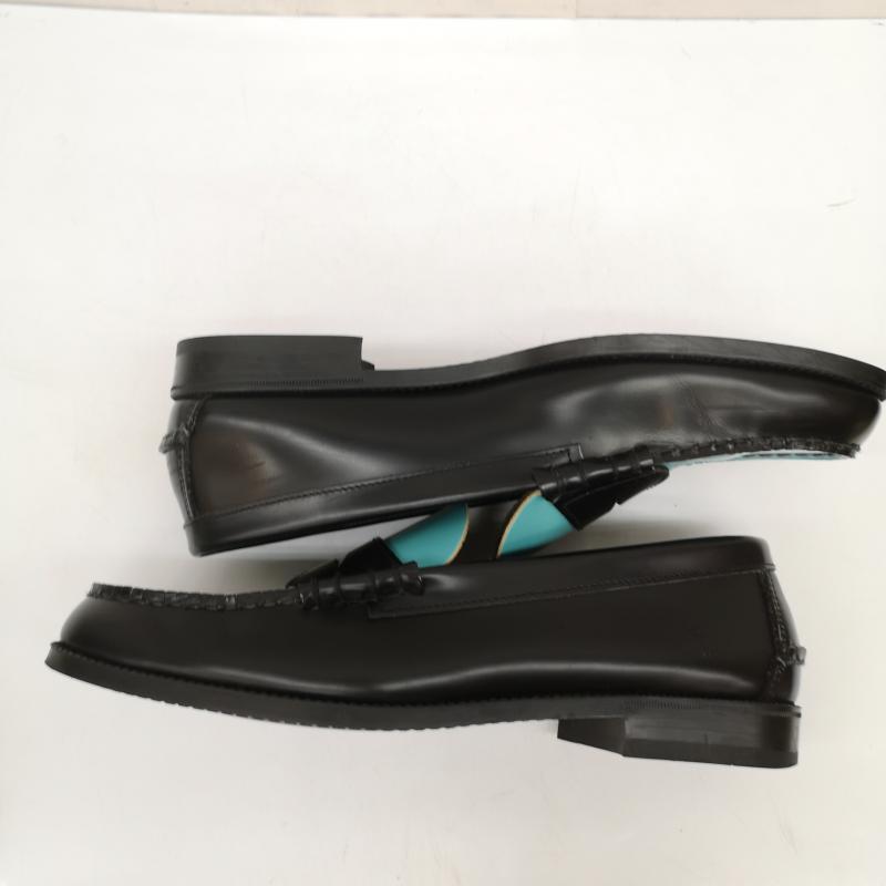 ケンフォード KENFORD ローファー ローファー EMBOSSED LOAFERS BLACK TURQUOISE ローファー 27.0cm メンズ USED 古着 中古 50166737